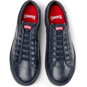 Sneakers - CAMPER Peu Touring - Blu - Pelle liscia