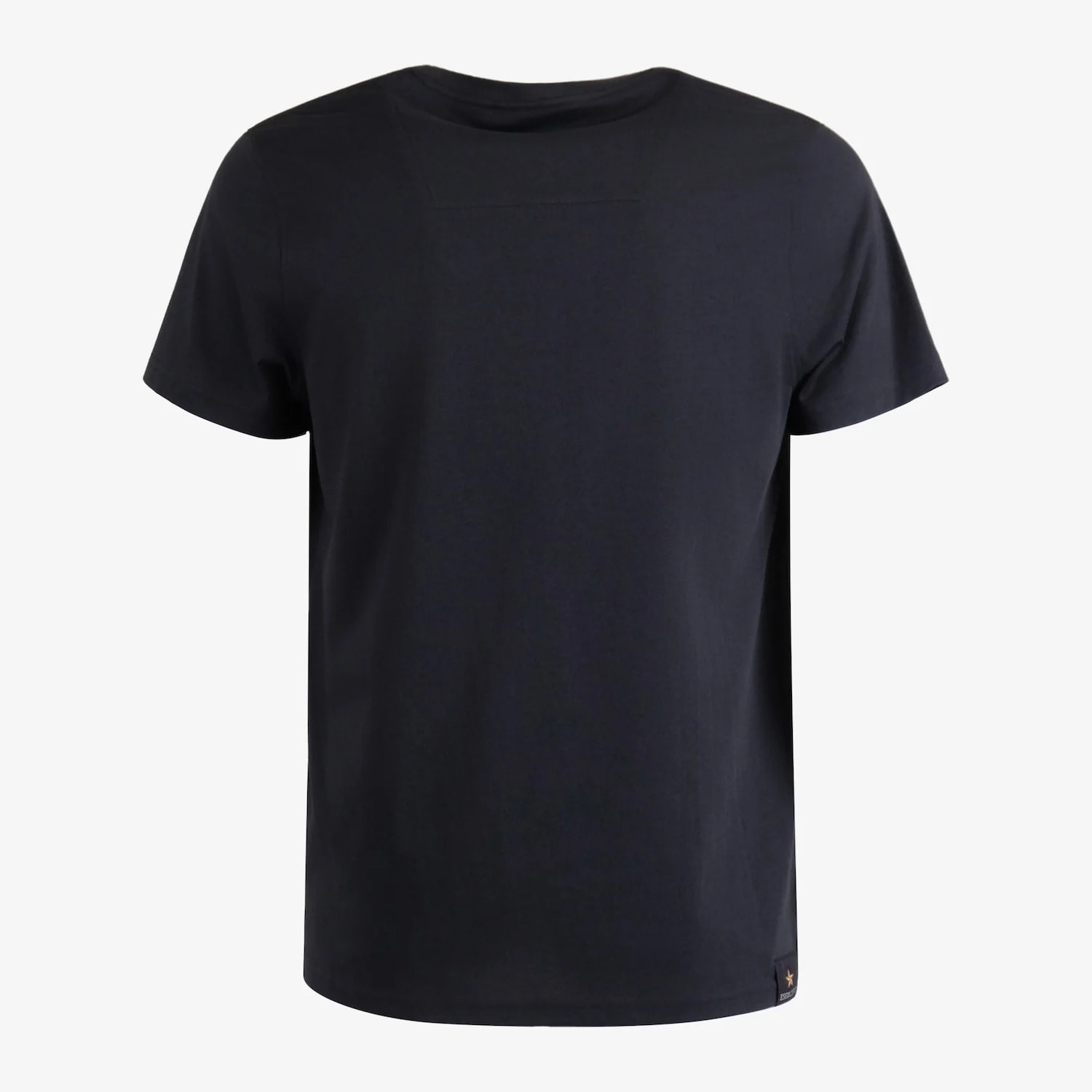 T-shirt Esercito nera in cotone uomo