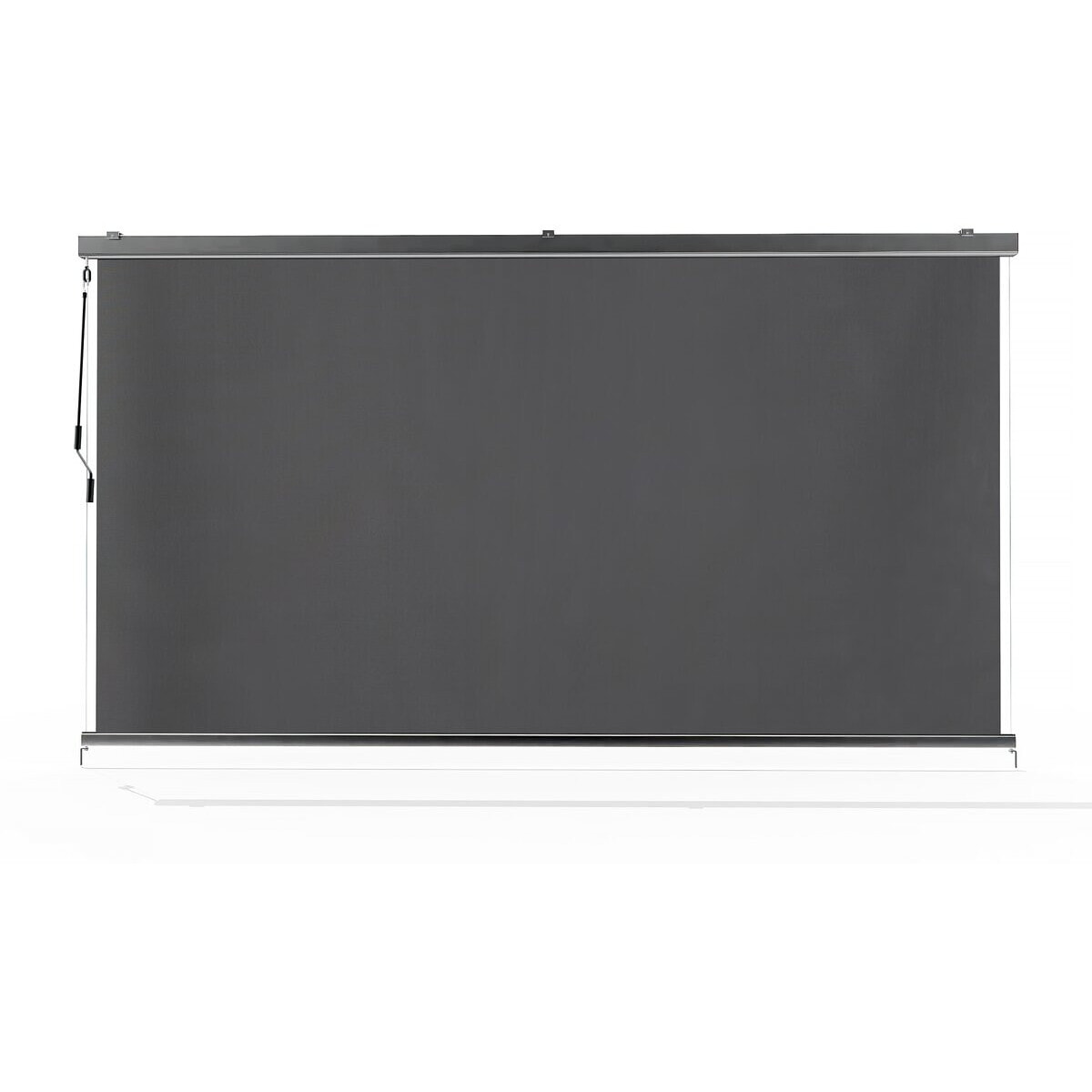 Store pergola bioclimatique - 367 x 208 cm - Gris anthracite