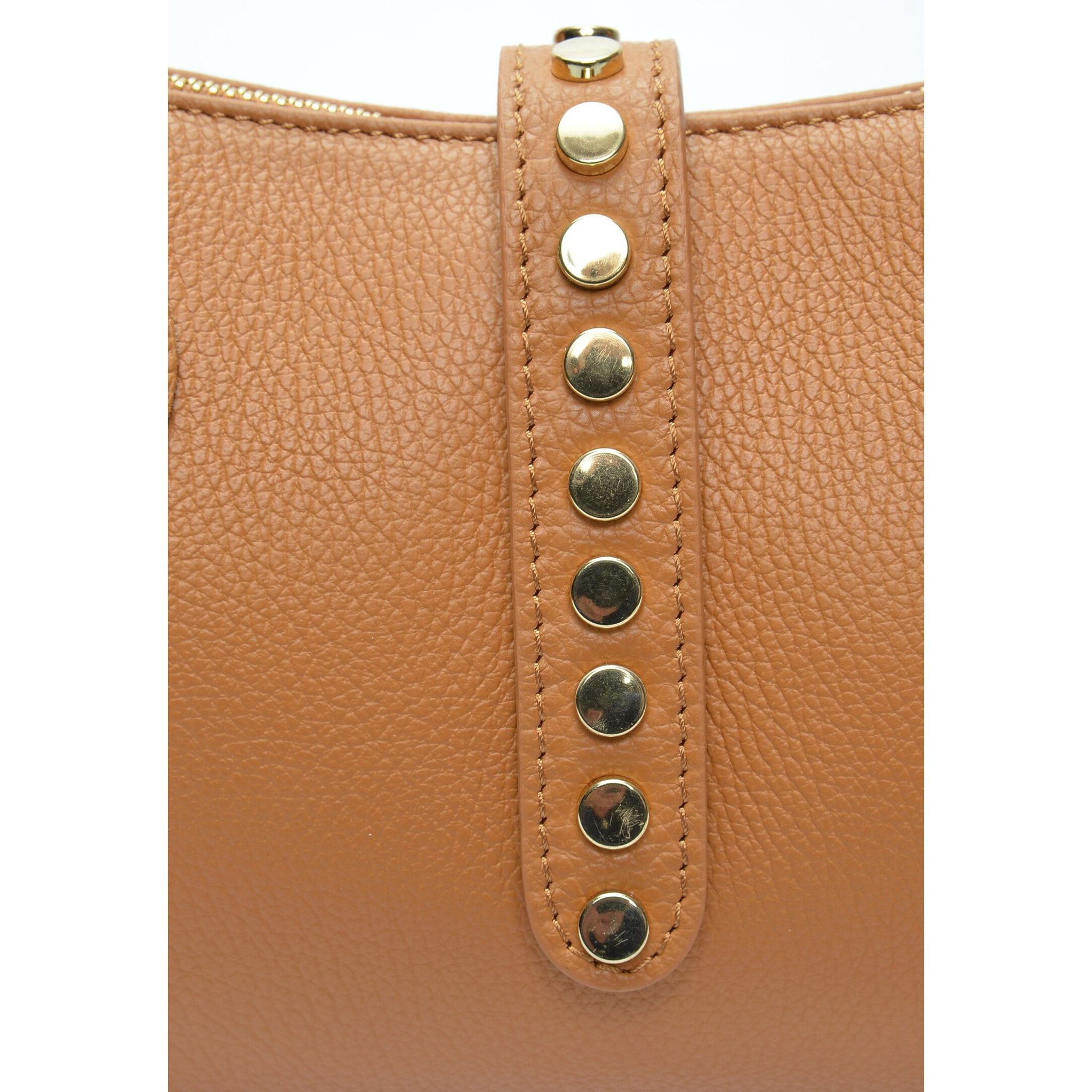 Borsa a tracolla Anna Luchini Cammello