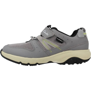 Zapatillas Niño de la marca CLARKS  modelo ROCK TREK K Gray