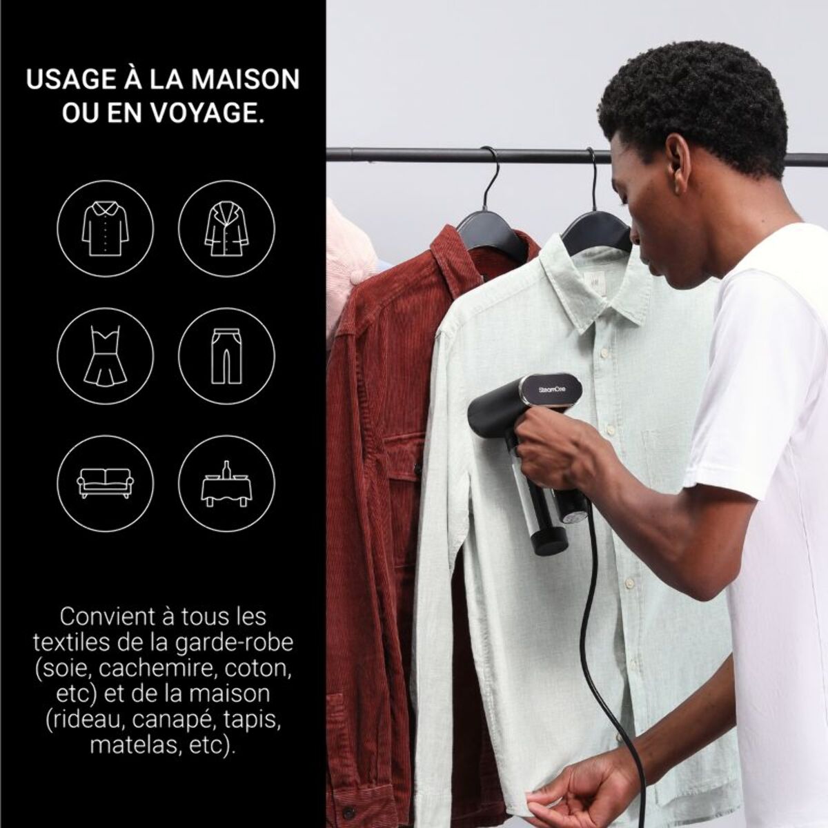 Défroisseur vapeur STEAMONE EUNS150B V2 Karl