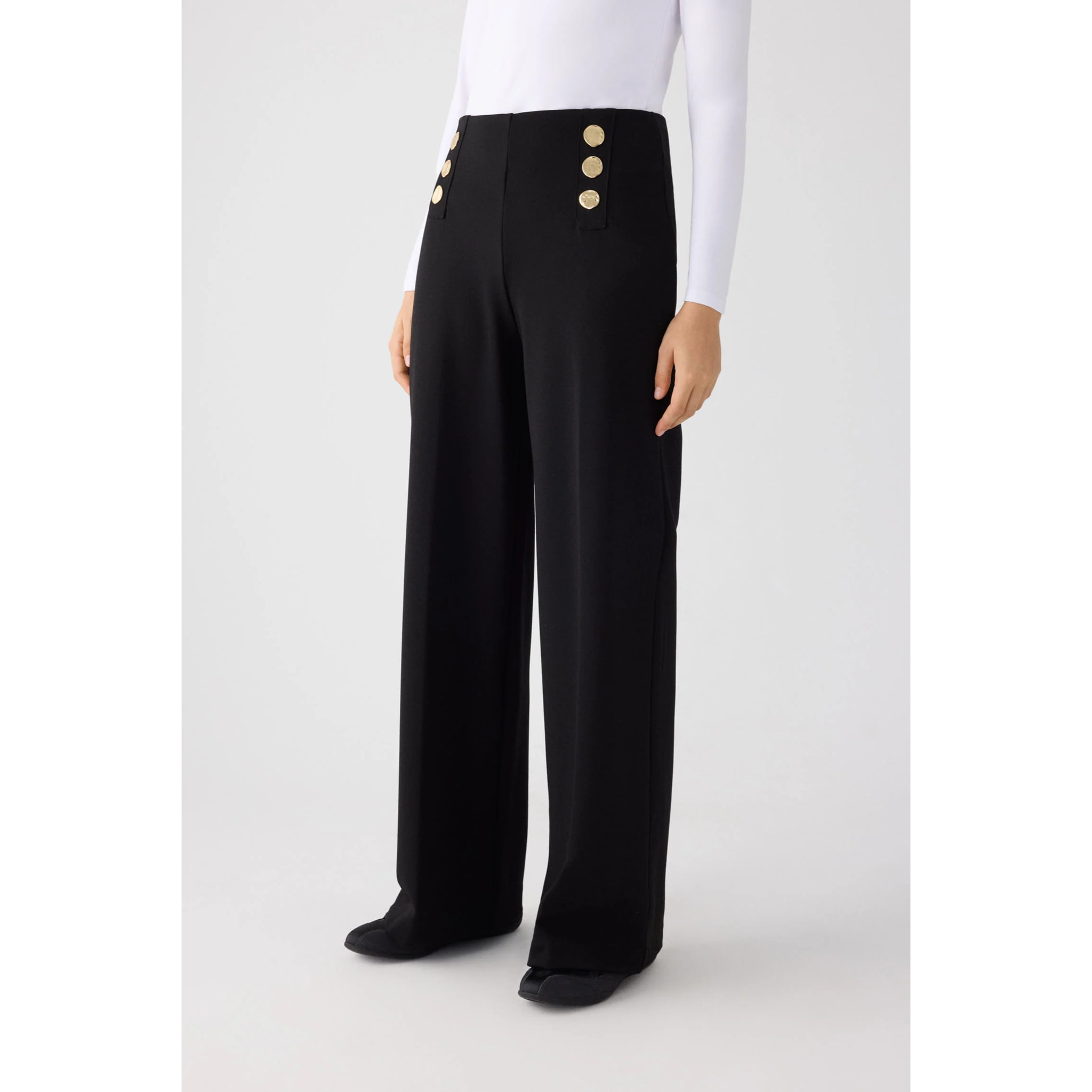 Pantalone comfort larghi