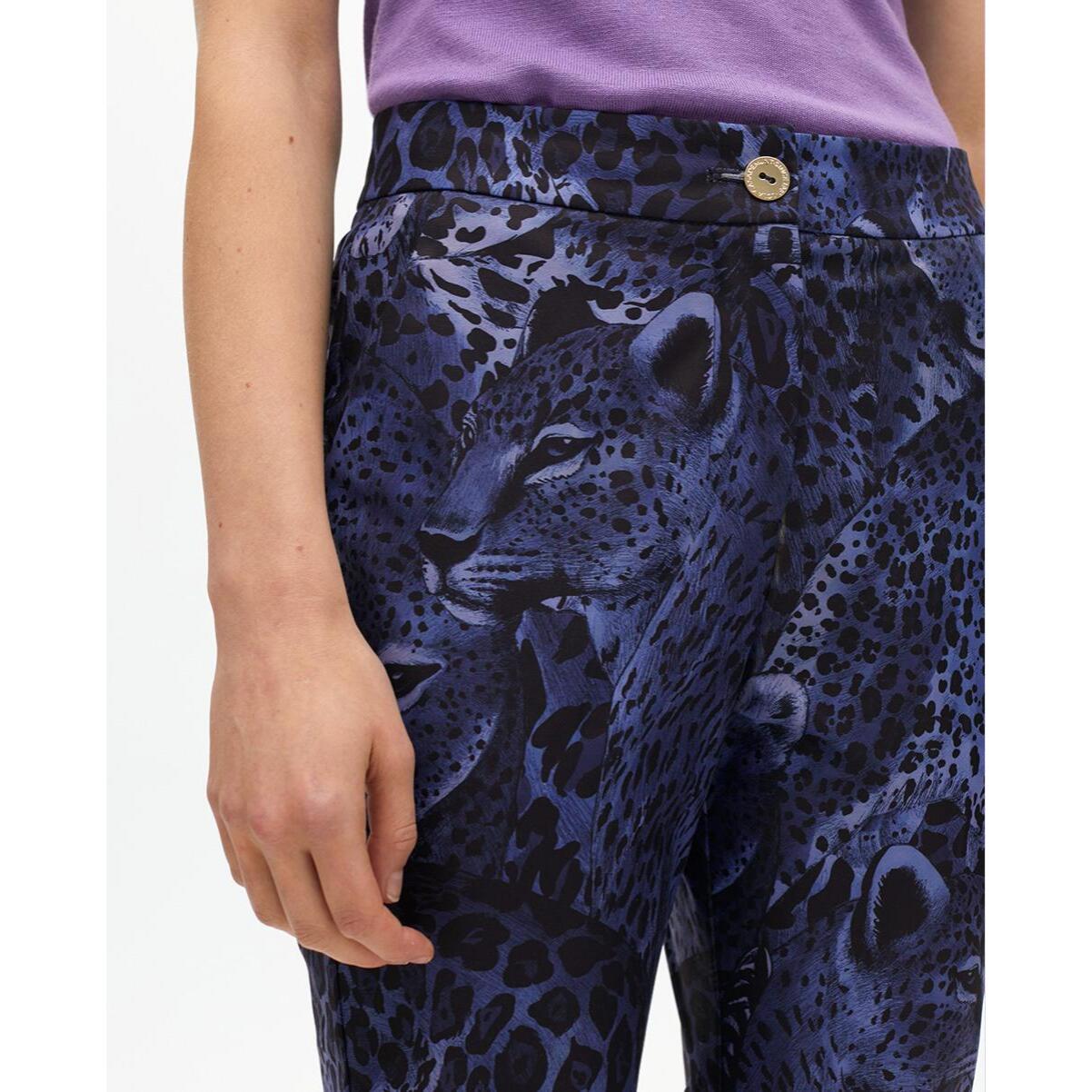 Pantaloni da completo animalier