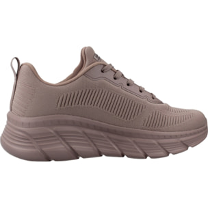 Sneakers De  Mujer Bobs B Flex Hi Flying Hi Rosa