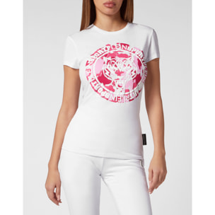 PLEIN SPORT T-Shirt Slim Fit CARBON TIGER