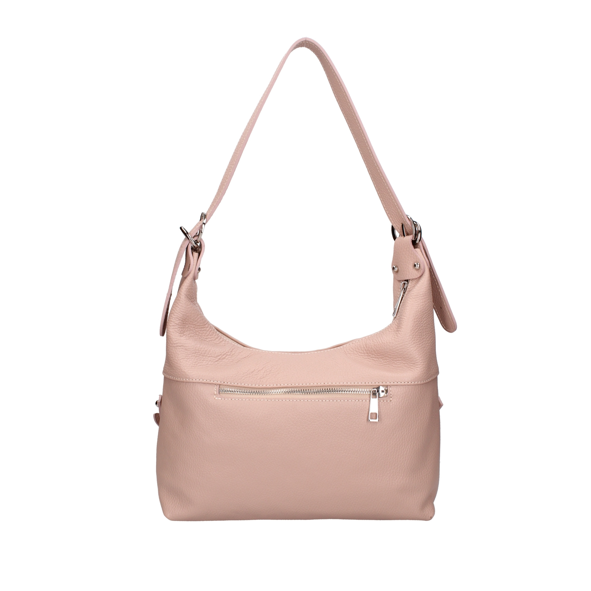 Borsa a spalla da donna In Vera pelle Made in Italy 30x30x9 cm