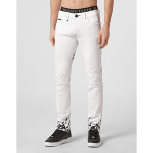 PHILIPP PLEIN Vaqueros de corte recto TATTOO