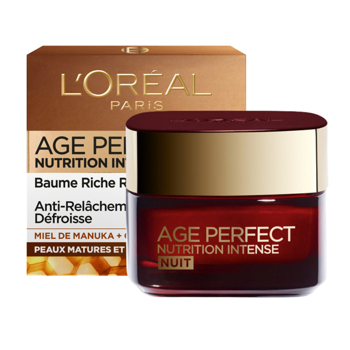 L'Oréal Paris Age Perfect Nutrition Intense Baume Nuit Réparateur 50ml