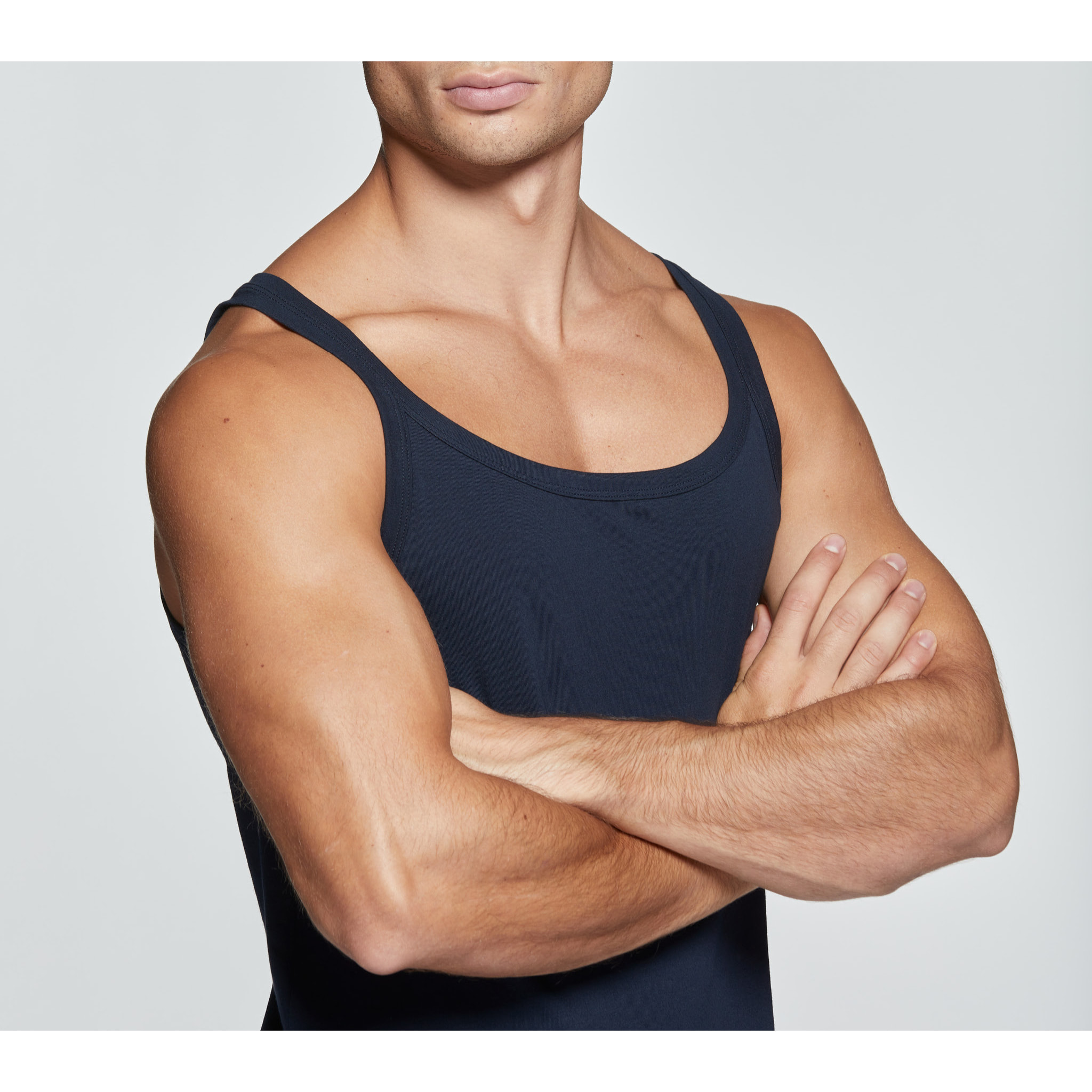 CANOTTA SPALLA STRETTA SCOLLO U