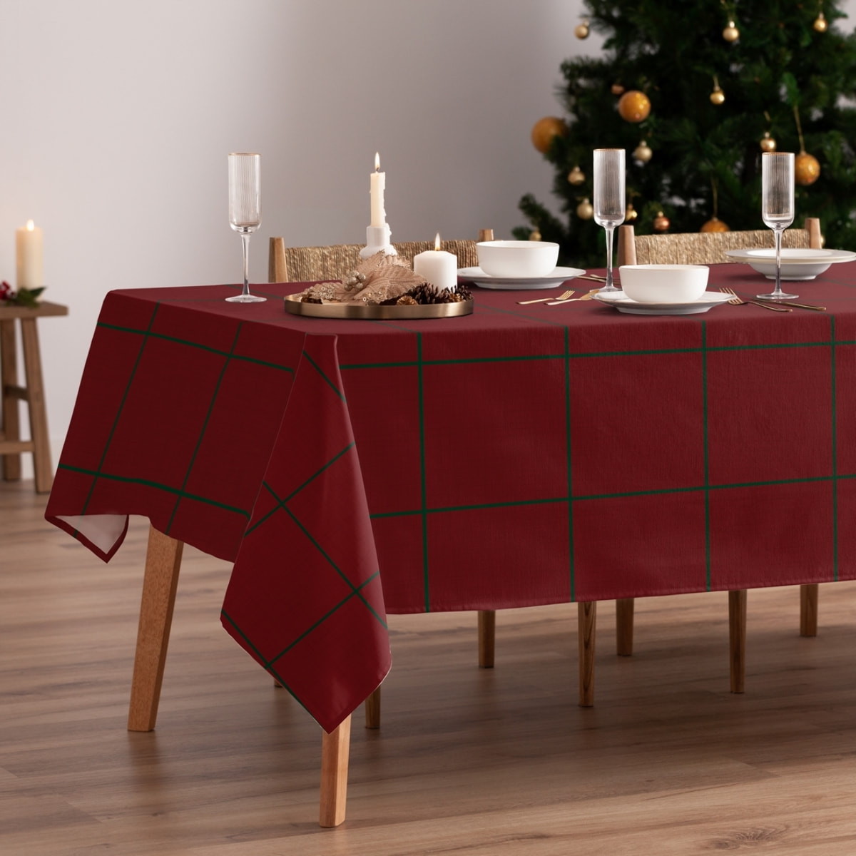 Mantel antimanchas WINDOWS ROJO