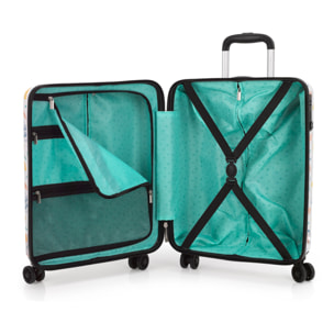 Juego de maletas infantiles ( cabina y neceser ) Vibes con capacidad de 52,2 L