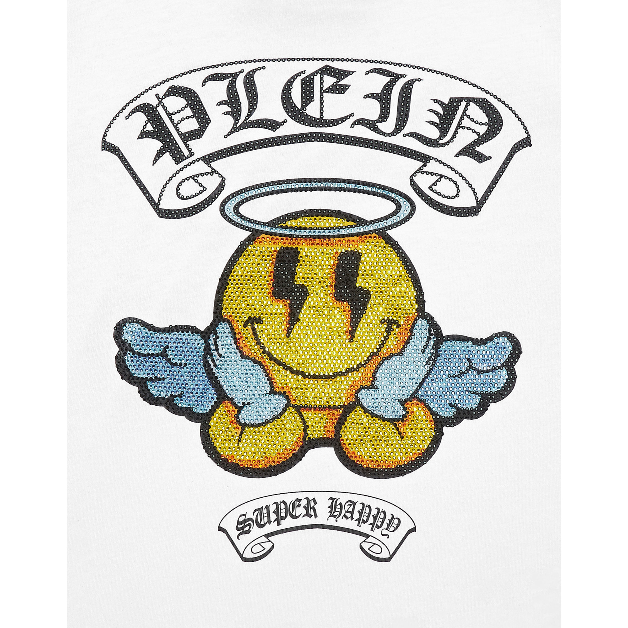 PHILIPP PLEIN Camiseta Cuello Redondo Ss SMILE