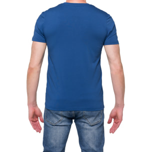 Camiseta algodón slim fit Hot Buttered Canggu Azul