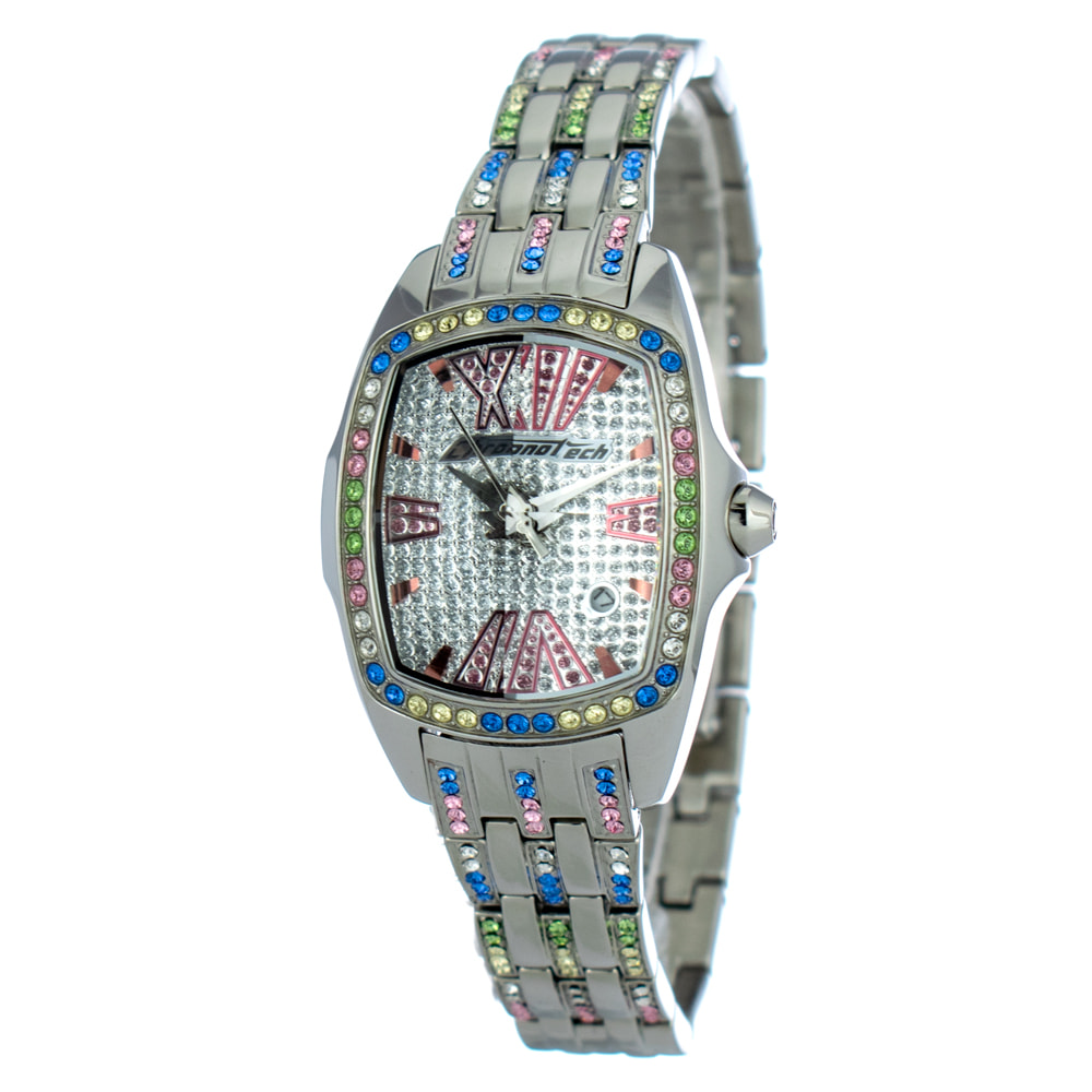 Reloj Chronotech CT7930LS-53M Mujer Analogico Cuarzo con Correa de Acero