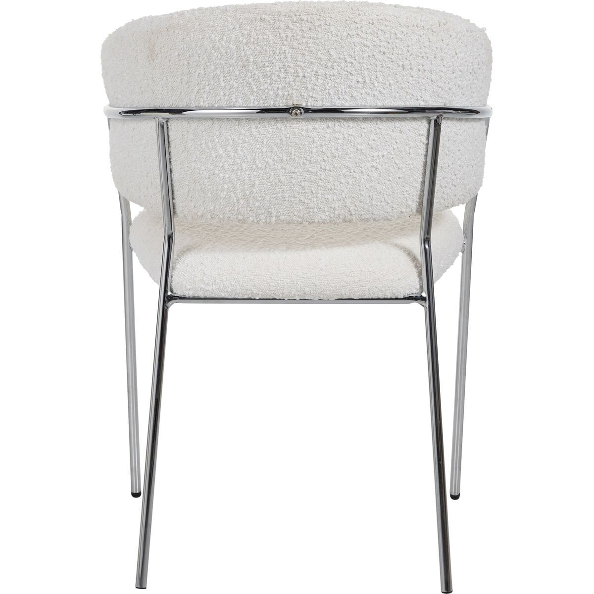 Lot de 2 chaises piètement chromé - ISYA