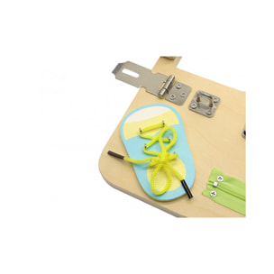 WOODEN BUSY BOARD - PRIMERA INFANCIA