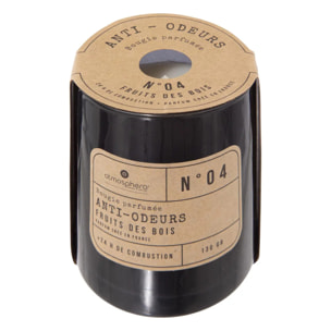 Bougie parfumée anti odeur fruits des bois 130g