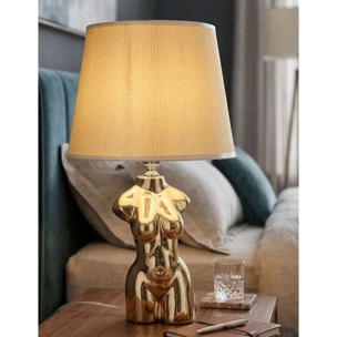 LAMPADA DA COMODINO GLAM WOMAN CM Ø 25X39,5