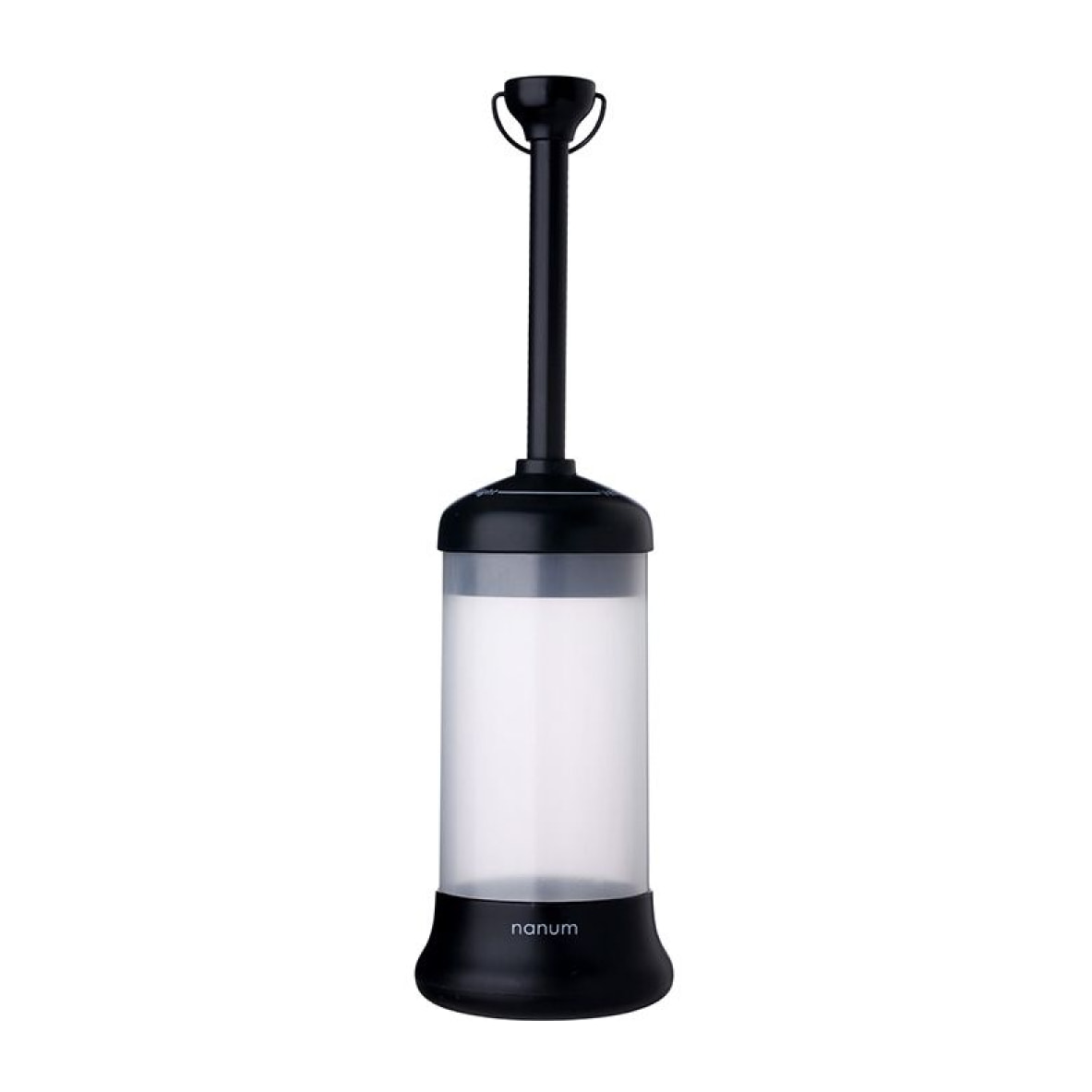 Lanterne portable LED de voyage noir Herzberg HG5049-BLK