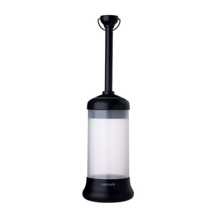 Lanterne portable LED de voyage noir Herzberg HG5049-BLK