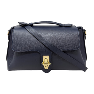 Borsa a Mano Elegante in Vera Pelle Made in Italy