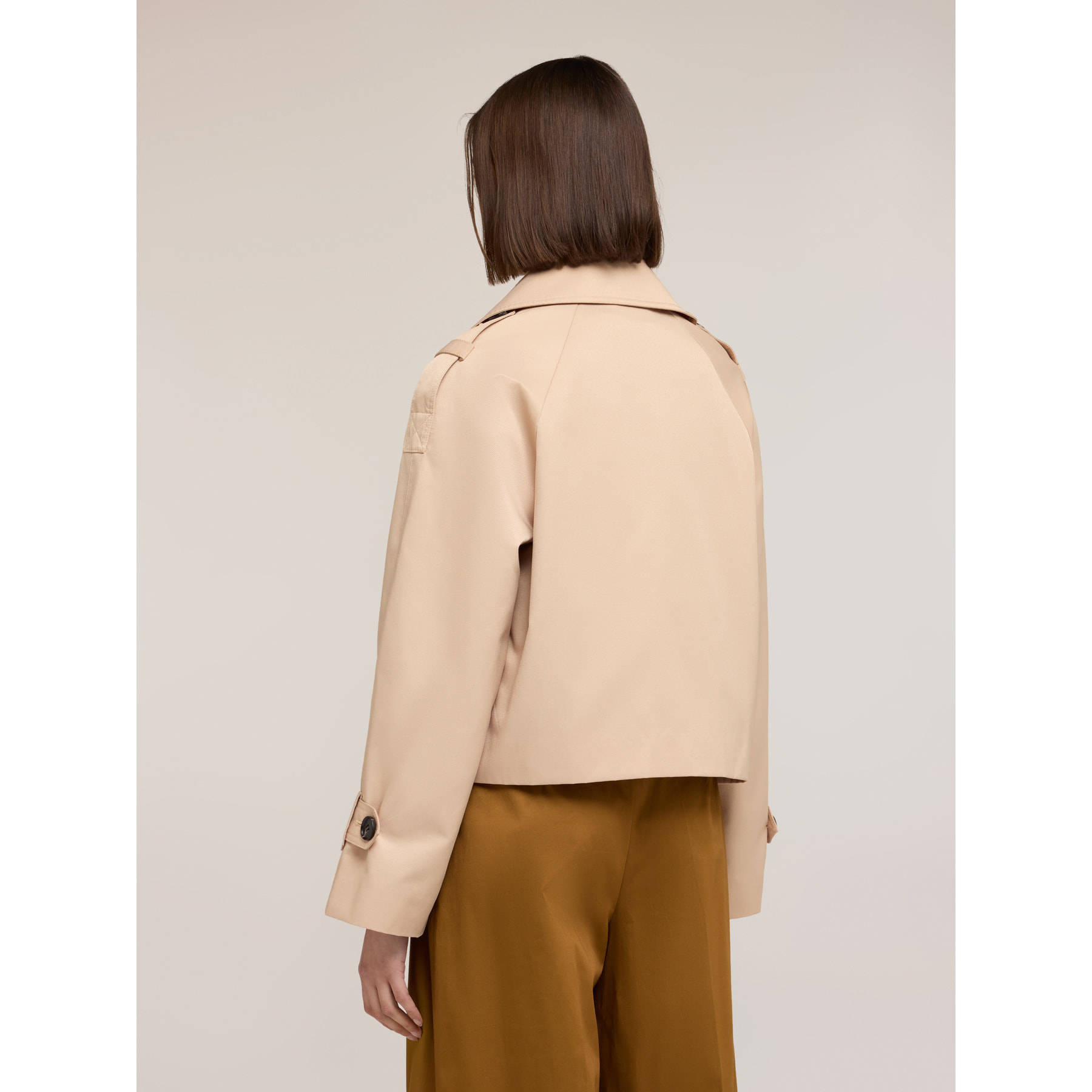 Motivi - Trench corto doppiopetto - Beige