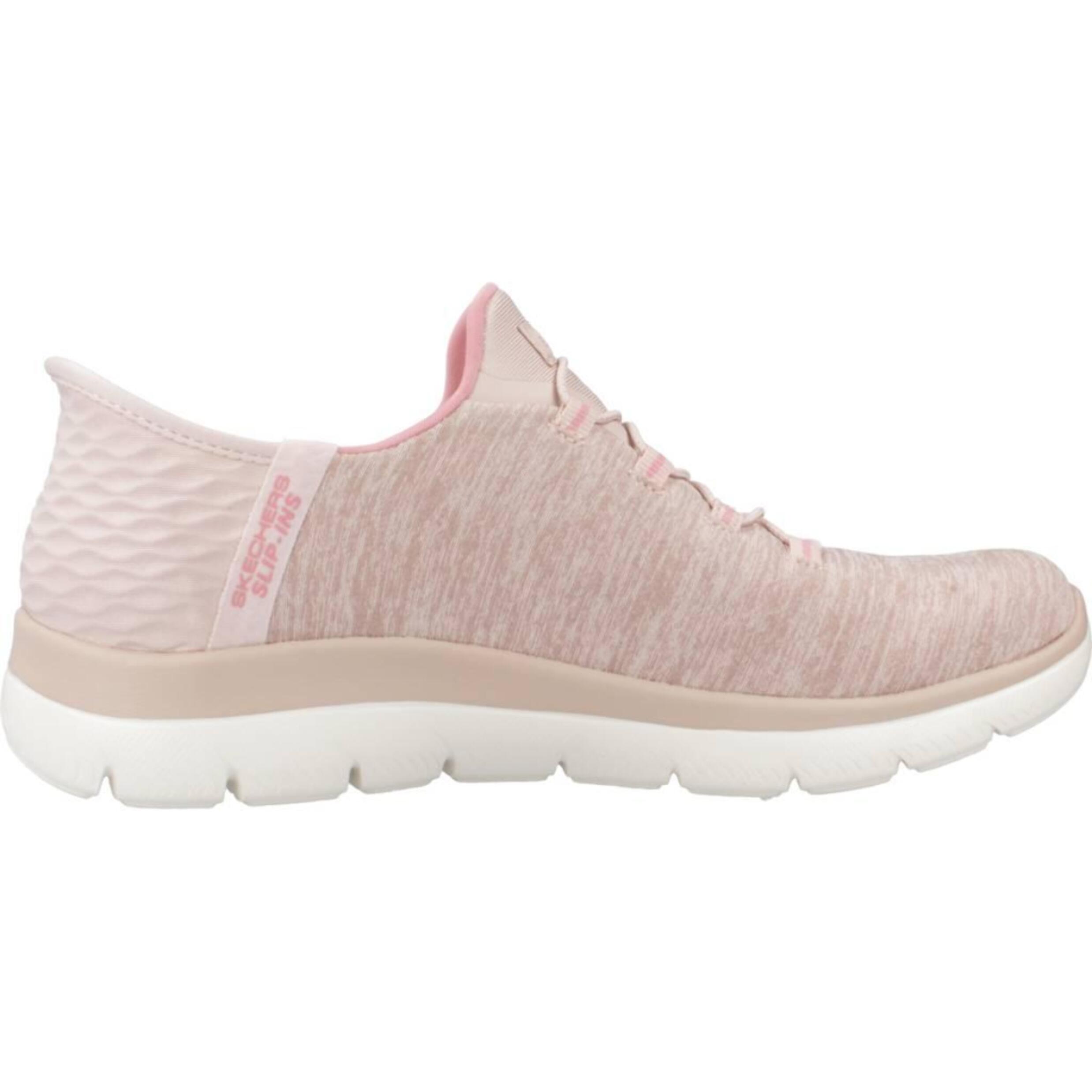 Sneakers De  Mujer Slip-ins: Summits- Dazzling Haze Rosa