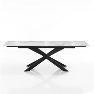 Oresteluchetta Tavolo allungabile WARD WHITE MARBLE