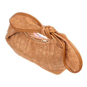 Bisagno Bolso de hombro Mujer. Fabricado en tela y piel sintética PU con diseño de flores.