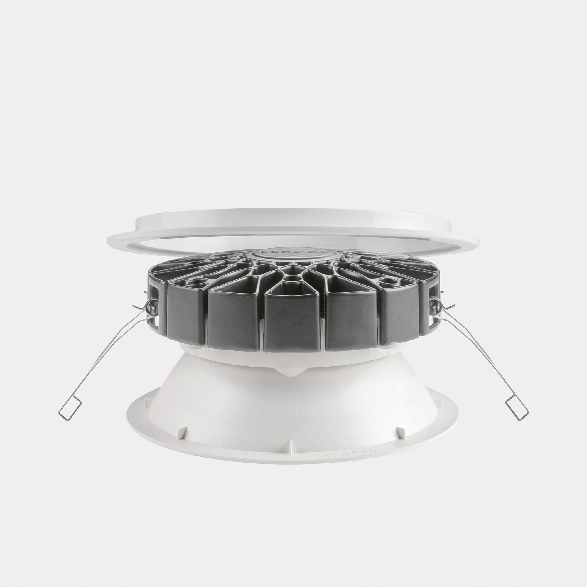 LEDS C4 Downlight Veo Ø161Mm 12W Blanco Cálido - 3000K Cri 82 66.4º On-Off Blanco Ip5