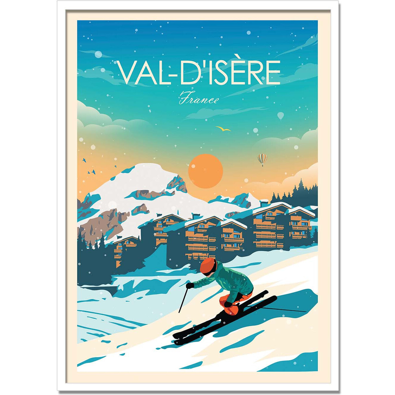 Affiche - Val-d'Isere - Studio Inception