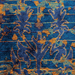 ATINOU Tapis salon kilim, Forme originale, Tissé à la main