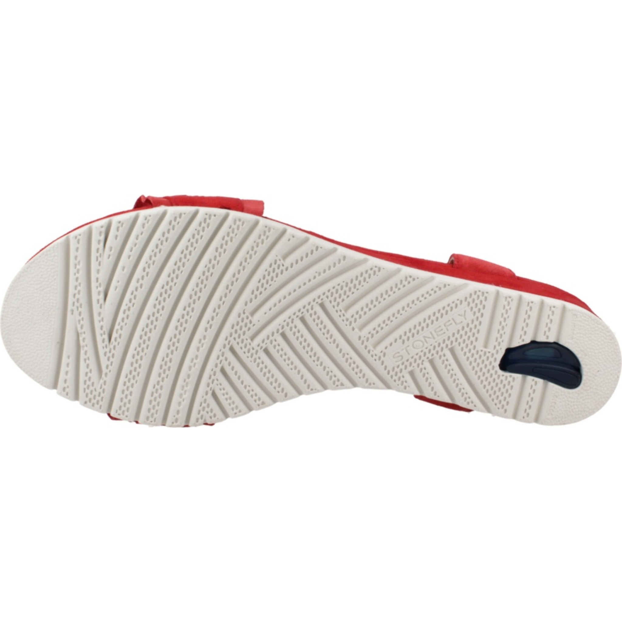 Sandalias Mujer de la marca STONEFLY  modelo CHER 8 VELOUR ROJO