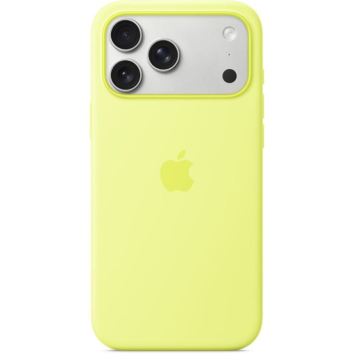 Coque APPLE iPhone 17 Pro Max MagSafe silicone Jaune