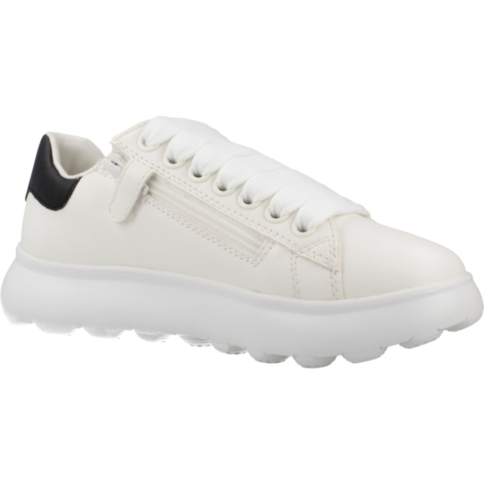 Zapatillas Niña de la marca GEOX  modelo J PUFFYPOP GIRL BLANCO