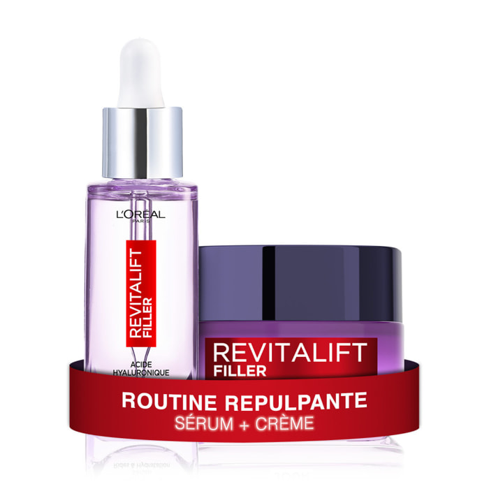 L'Oréal Paris Revitalift Filler Routine Anti-rides 2 produits