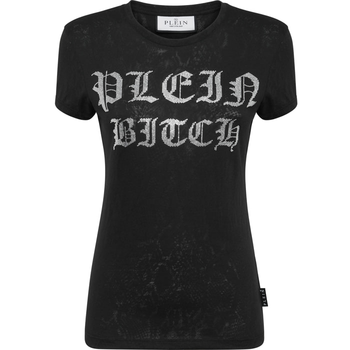 PHILIPP PLEIN Camiseta de corte slim GOTHIC PLEIN