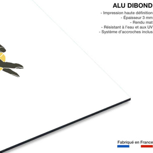 Tableau Tiens moi la main Tableau alu Dibond