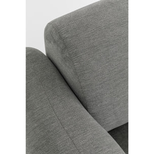 Assise d'angle canapé Lucca gris Kare Design