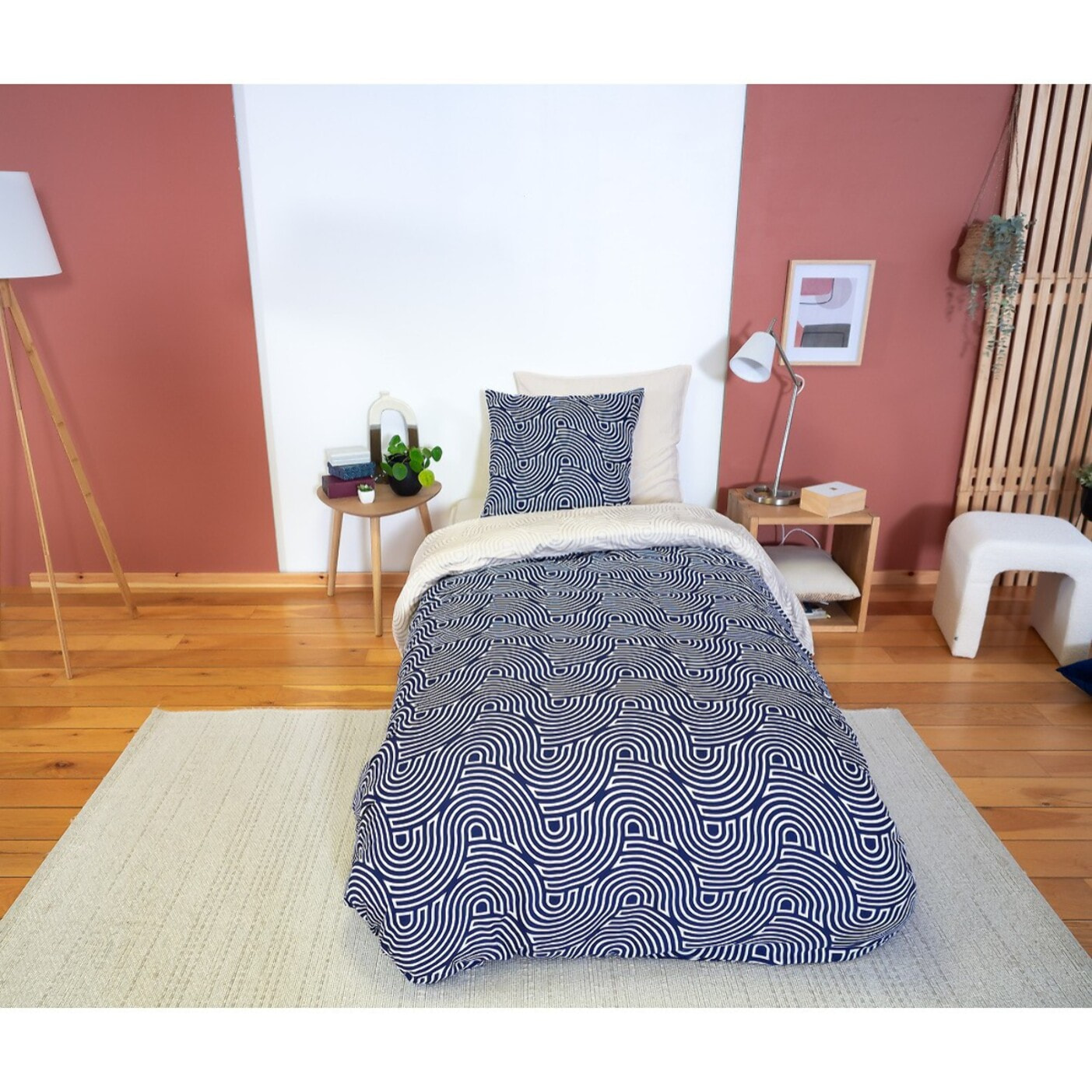 Parure De Couette 2pcs Microfibre Ania