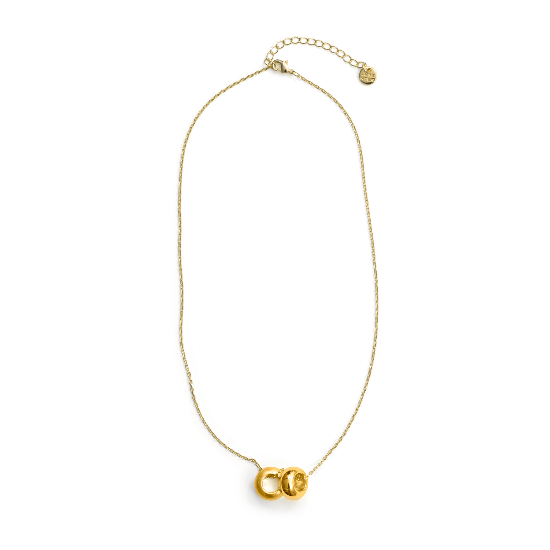 Collar Jiola acabado oro amarillo 18k