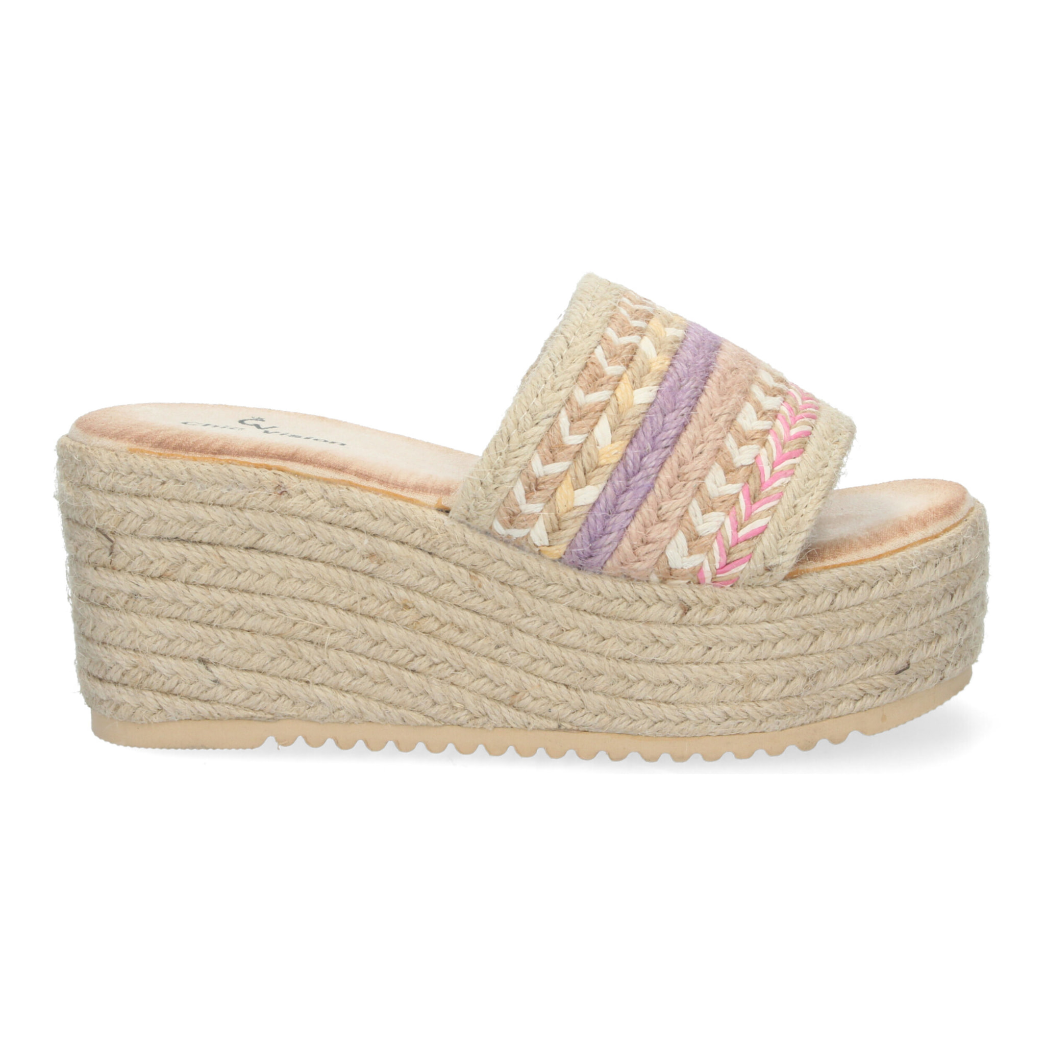 Sandalias de Plataforma de Yute para Mujer