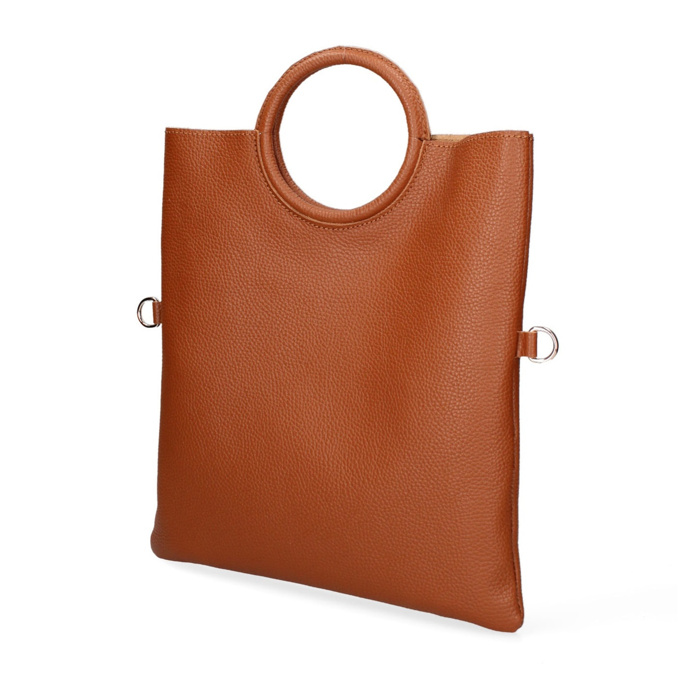 Borsa a mano da donna Made in Italy - Modello Valora Chic - 100% pelle - 29.0 x 30.0 x 1.0 cm