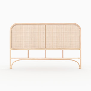 Tête de lit en rotin et cannage 140 cm - Grace