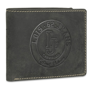 Cartera Hombre Piel Lois Brock Negro