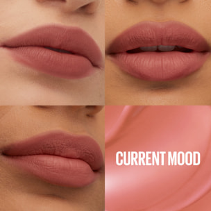 Maybelline New York Superstay Teddy Tint Blush à lèvres liquide fini mat fondu 10 CURRENT MOOD