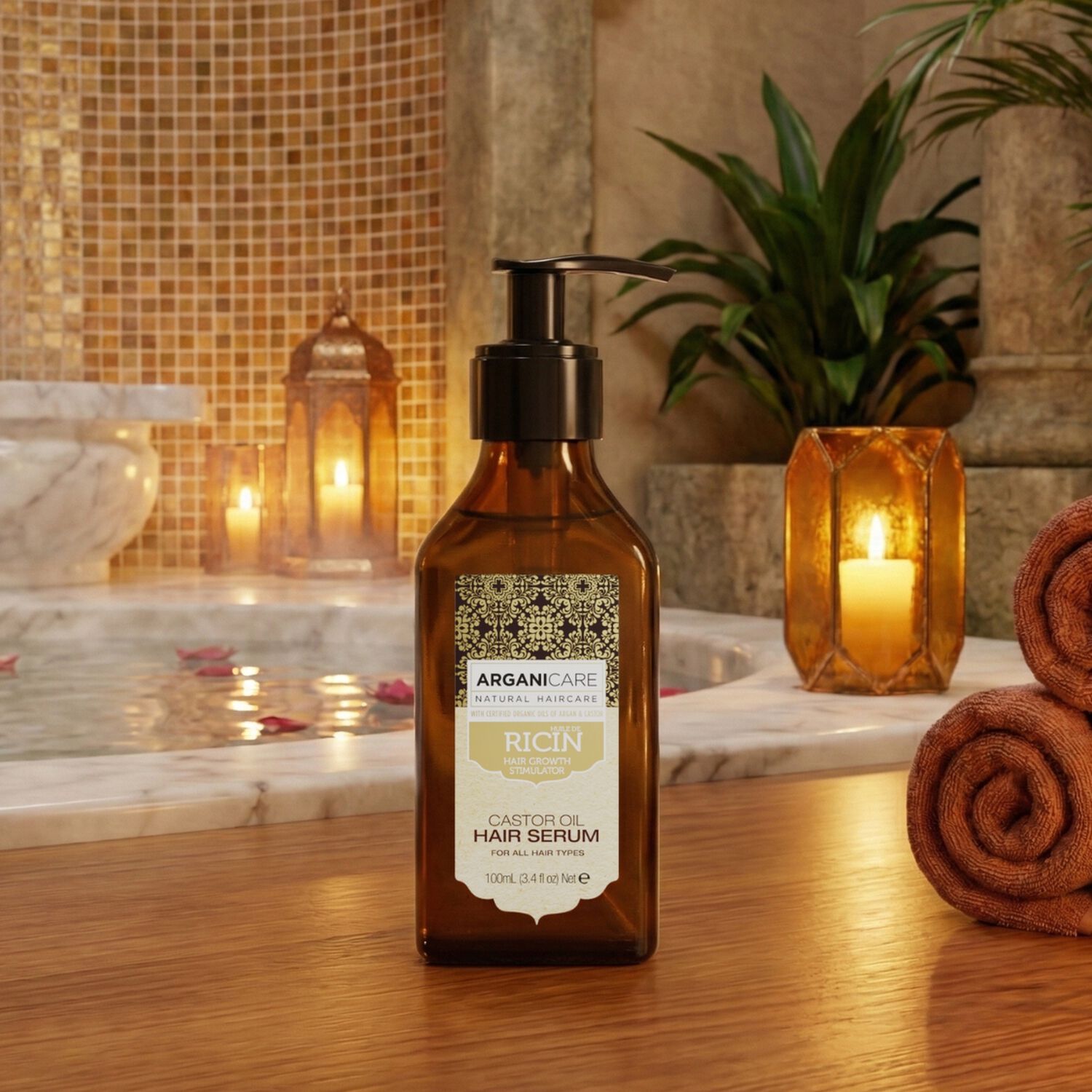 Huile de Ricin - Sérum Protecteur Vitaminé 100 ml