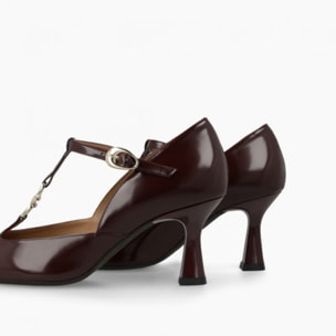 ZAPATOS DE SALÓN BURDEOS GAMO-PI