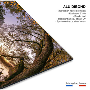 Tableau Au bout du lac Tableau alu Dibond